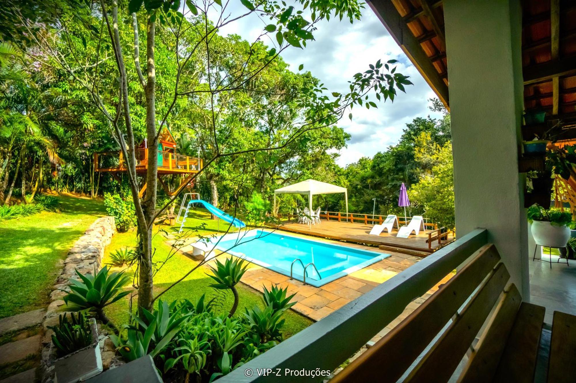 Chacara Atibaia Com Casa Na Arvore Luaran gambar