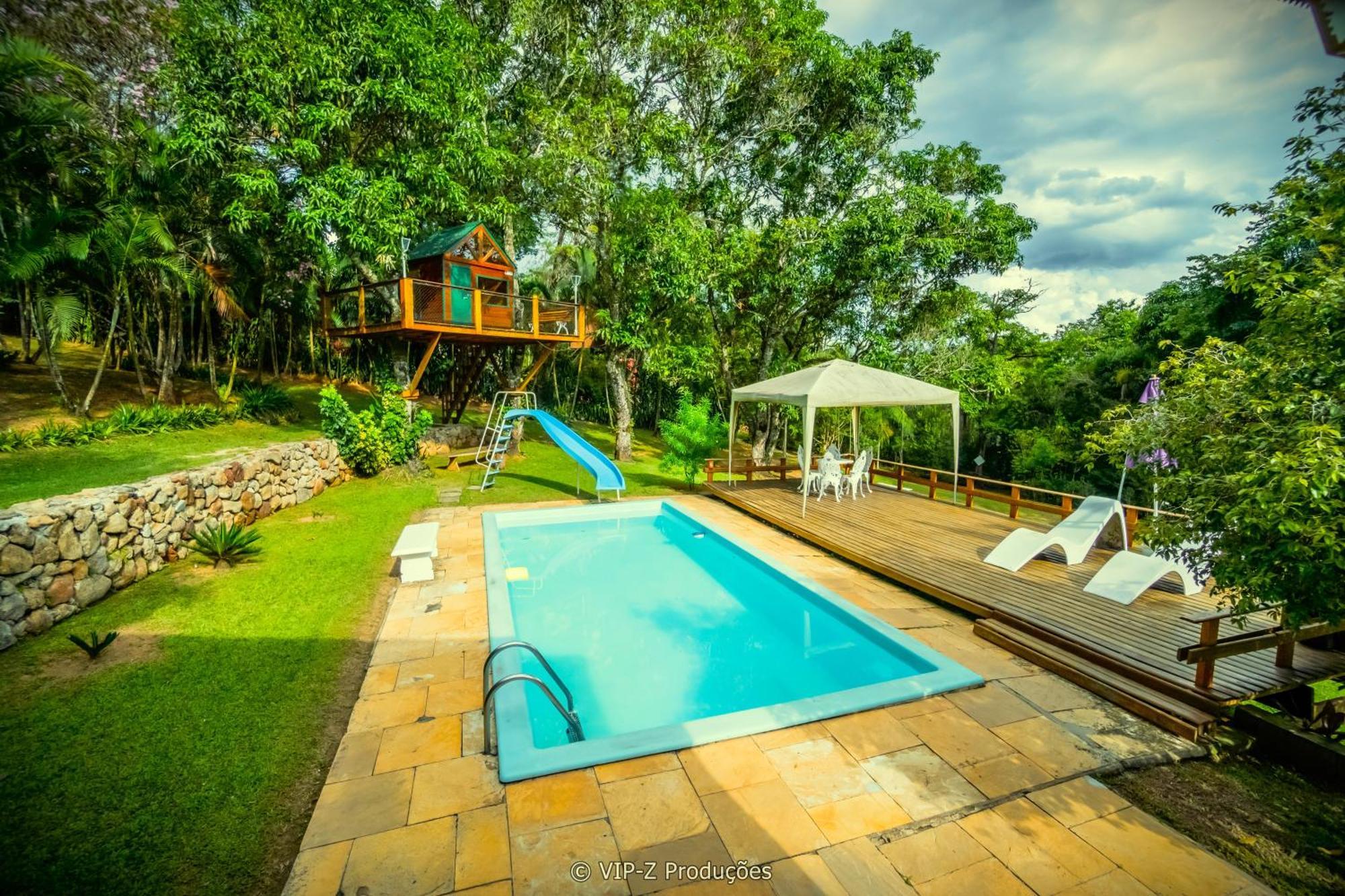 Chacara Atibaia Com Casa Na Arvore Luaran gambar