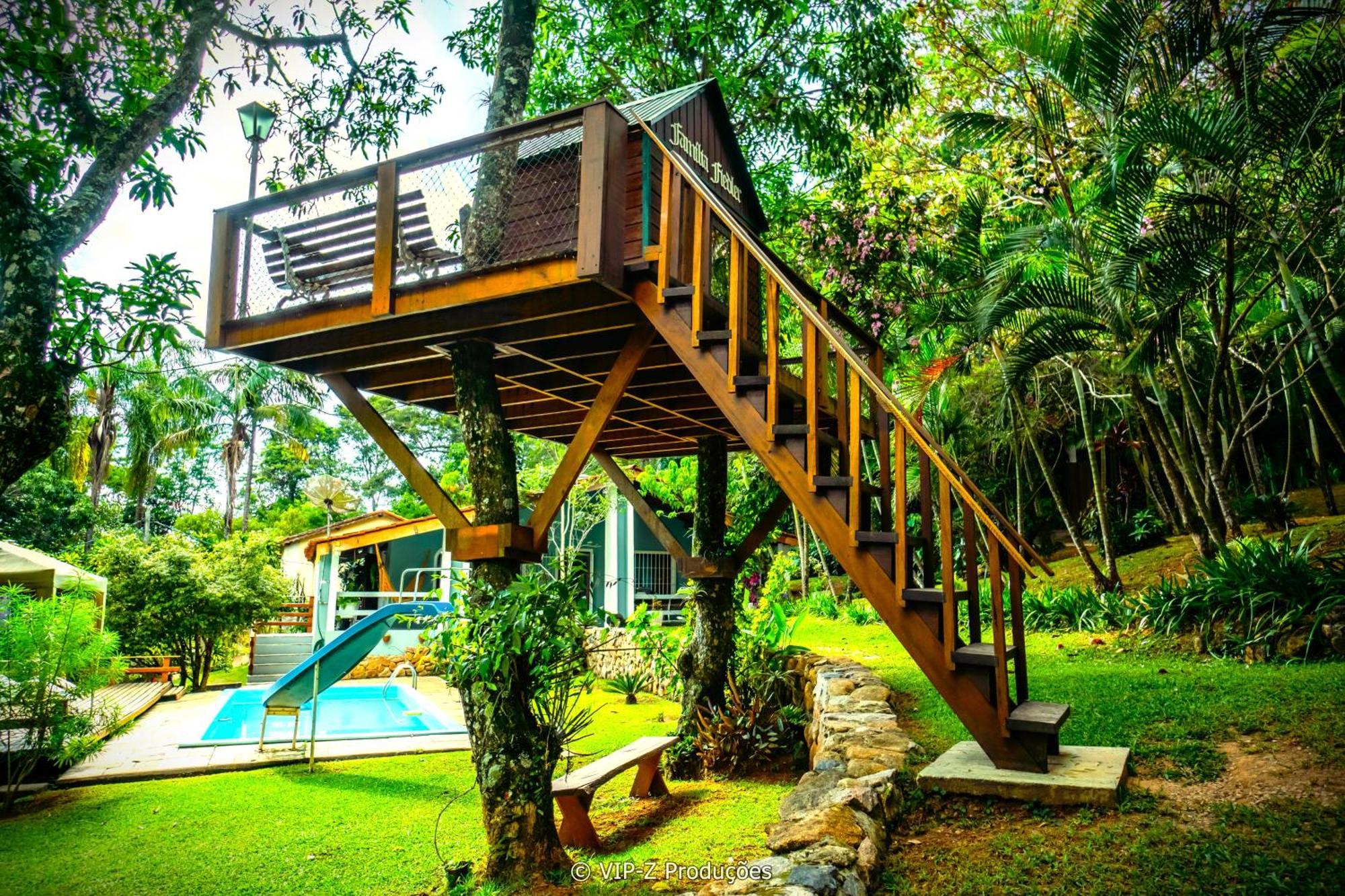 Chacara Atibaia Com Casa Na Arvore Luaran gambar